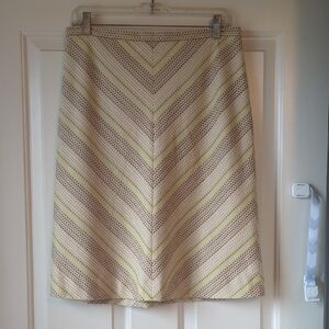 BCBG Max Azria Striped Skirt